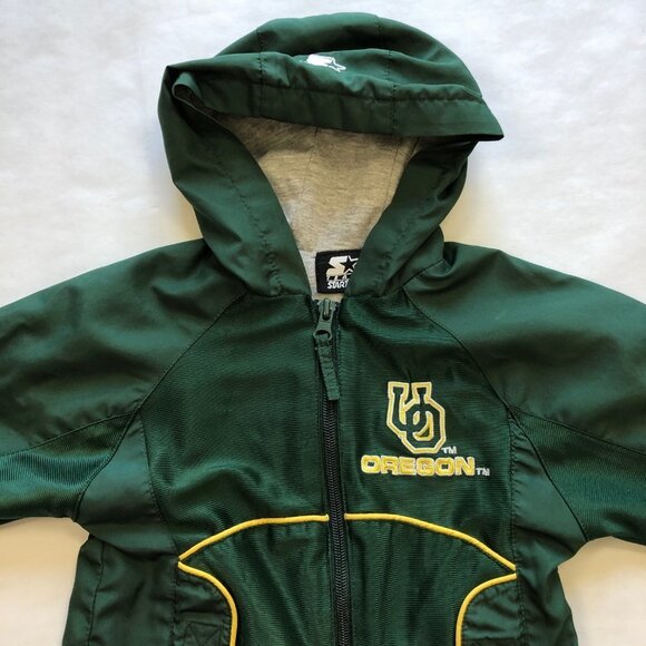 University of Oregon TEAM STARTER Hoodie Jacket - Picture 3 of 7